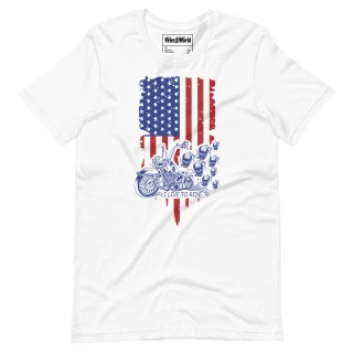 Buy American biker T-shirt